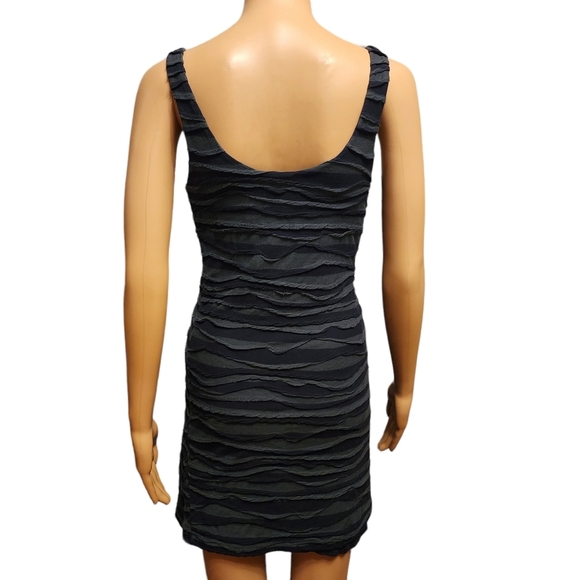 Free People Distressed Cloth Striped Sleeveless Dress Size M - Picture 5 of 12